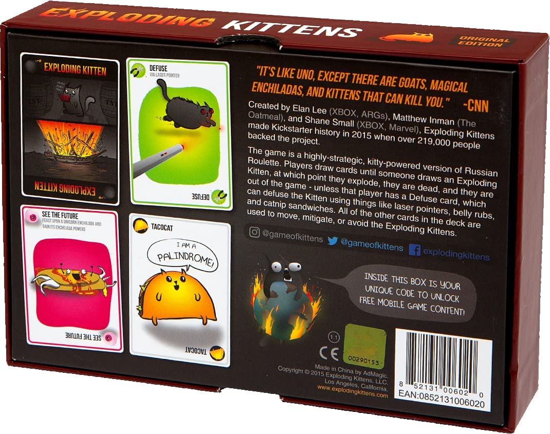Exploding Kittens Original Edition
