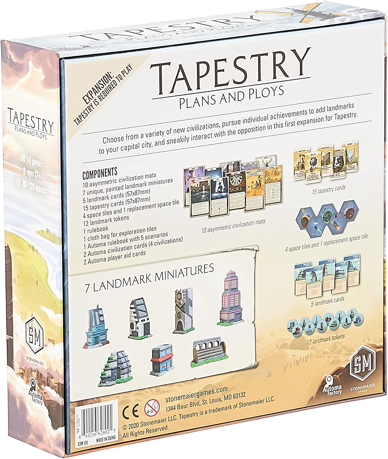 Tapestry: Plans and Ploys Expansion