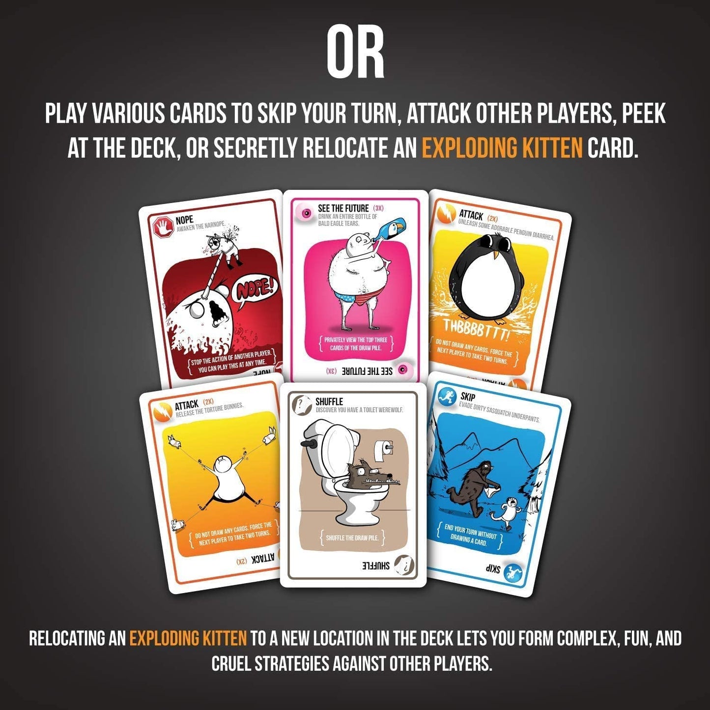 Exploding Kittens NSFW Edition (Adults 18+)