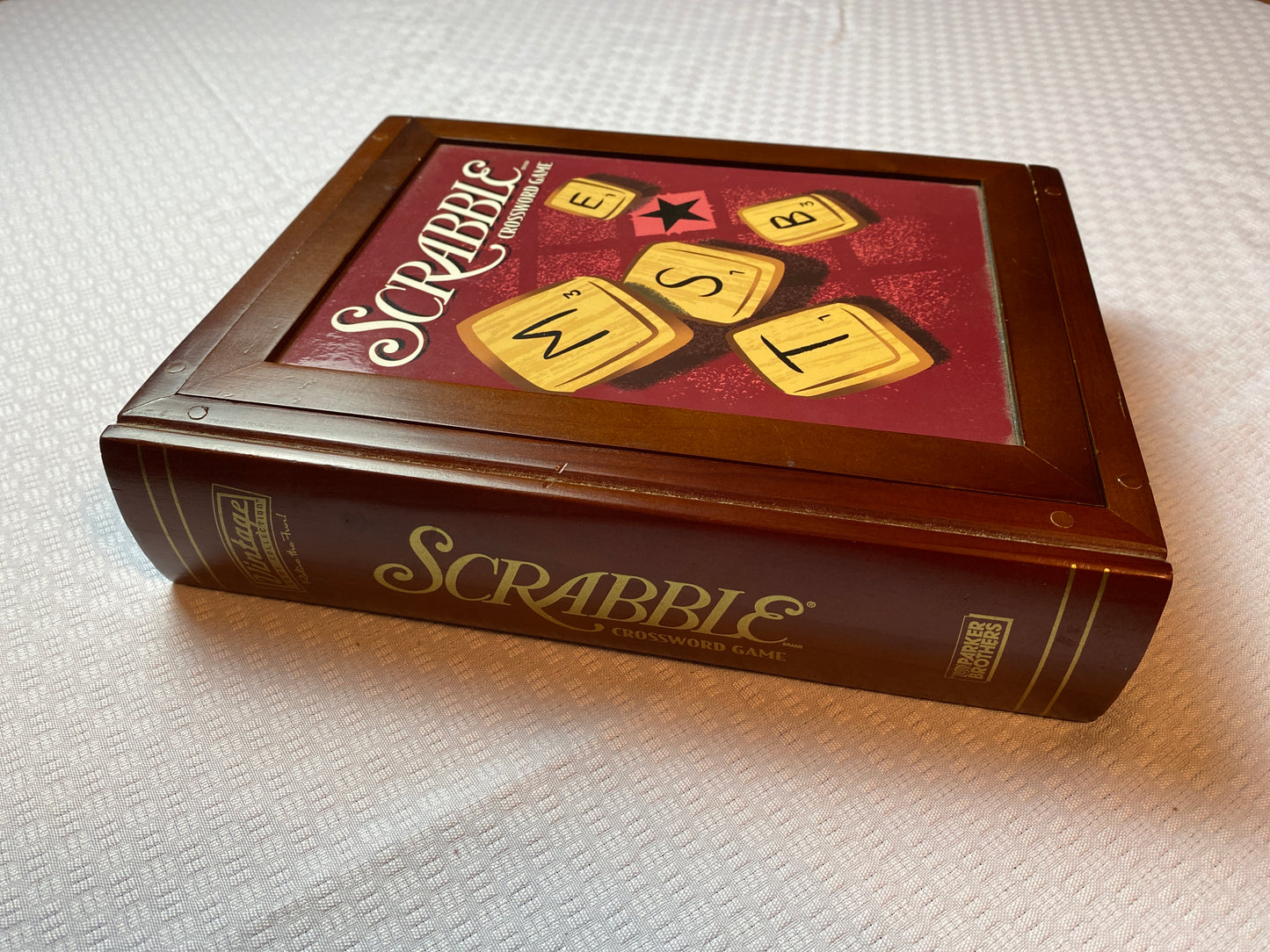Scrabble - Wooden Book Box (Vintage)